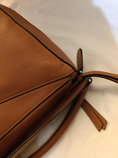 Loewe Puzzle Small Tan SHW 2020