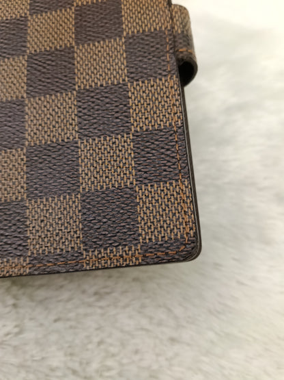 LV Agenda Cover Ring PM Damier