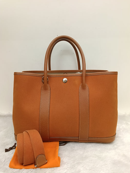 Garden Party 30 Canvas Potiron Orange Terre Battue Negonda PHW #I square