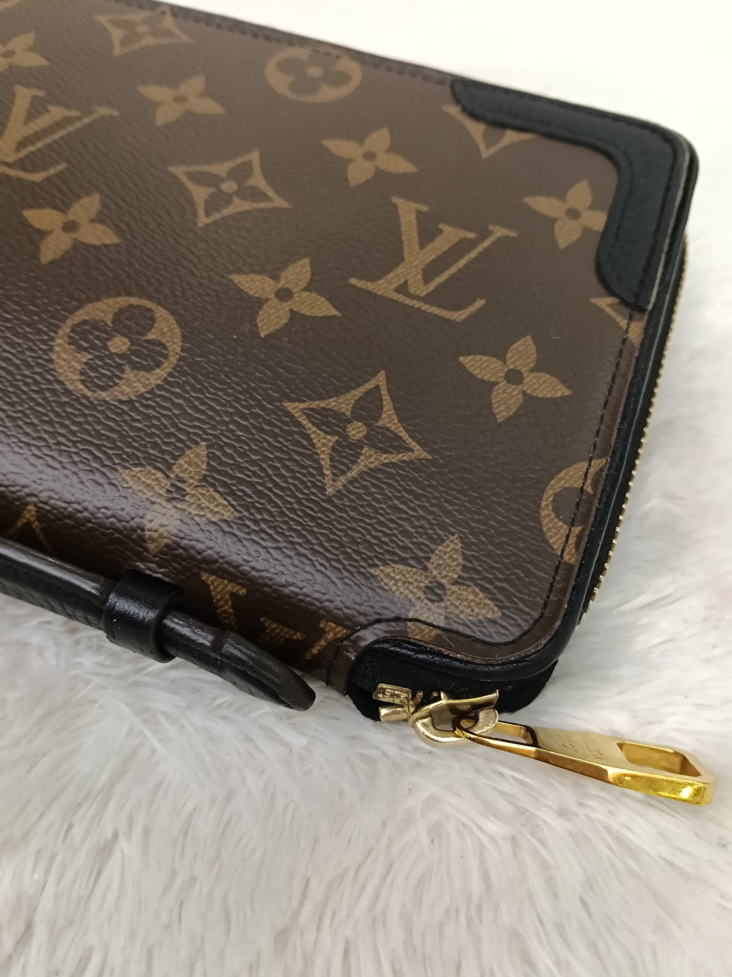 LV Zippy Retiro Organizer Wallet Monogram Noir