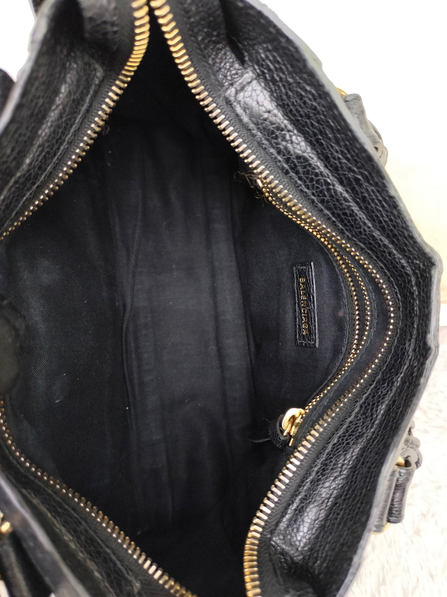 Balenciaga Mini City Edge Black GHW 2019