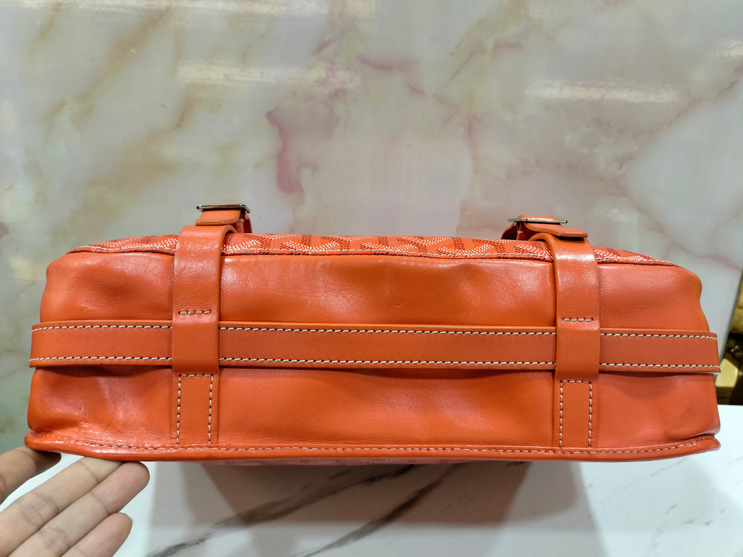 Goyard Belvedere GM Messenger Orange SHW 2010