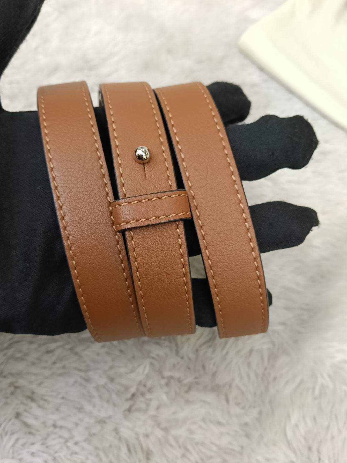 Loewe Puzzle Small Tan SHW 2021