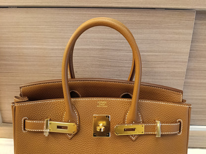 *Neverbeen Used* B30 Togo Gold GHW #B