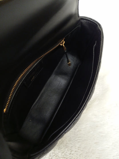 Dior Caro Small Supple Cannage Black GHW 2022