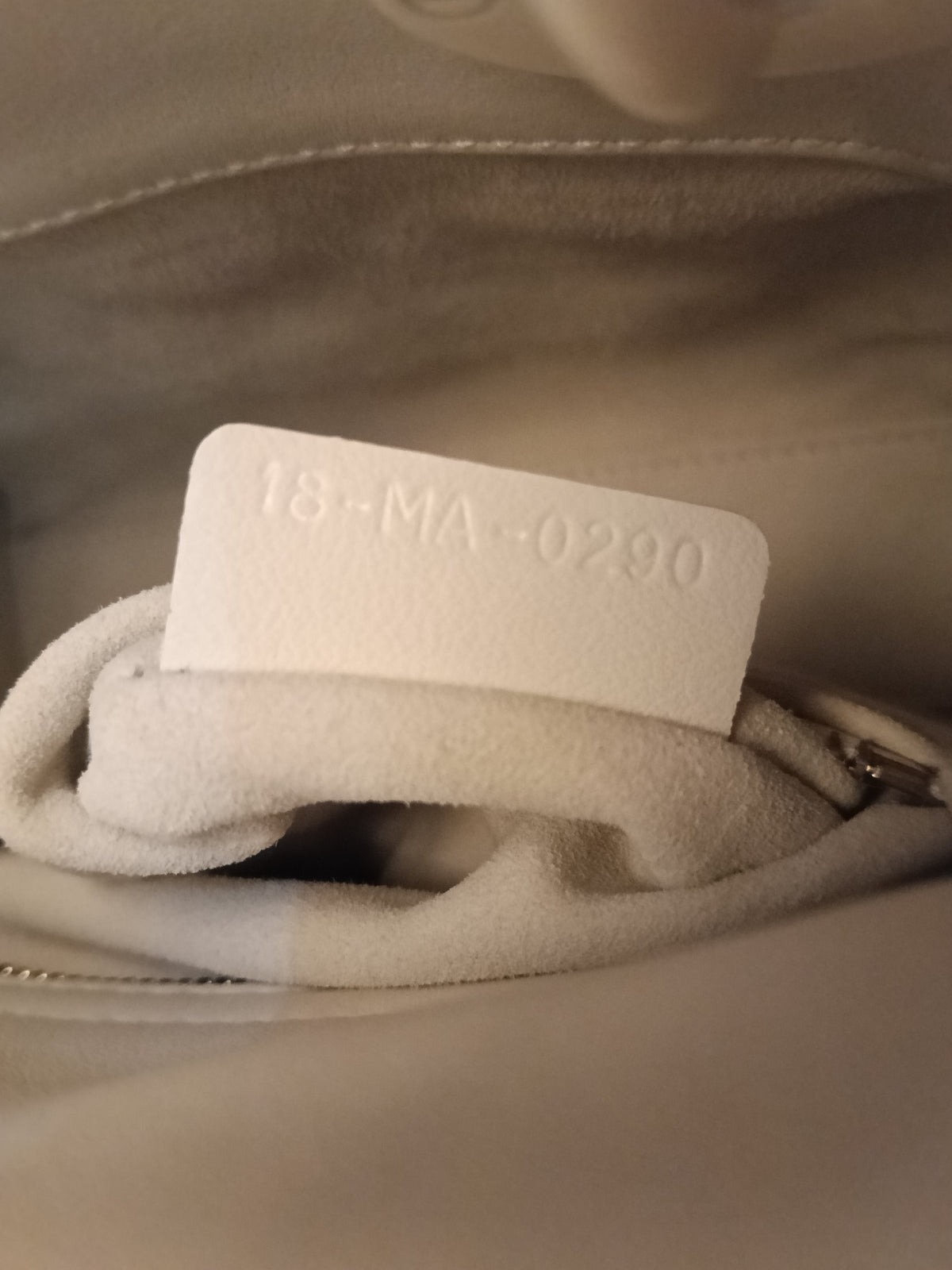 Lady Dior Mini Cannage Ultra Matte White 2020
