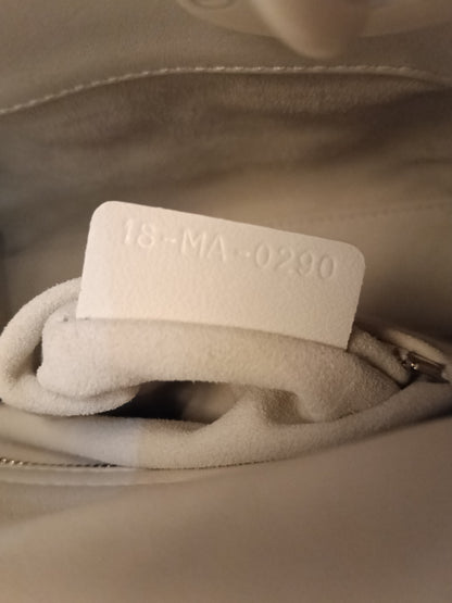 Lady Dior Mini Cannage Ultra Matte White 2020