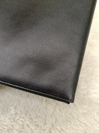 Chanel O'Case Deauville Medium Caviar Studded Black SHW #25