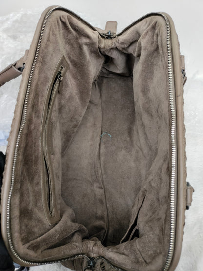 Bottega Veneta Intrecciato Doctor Bag Beige RHW 2008