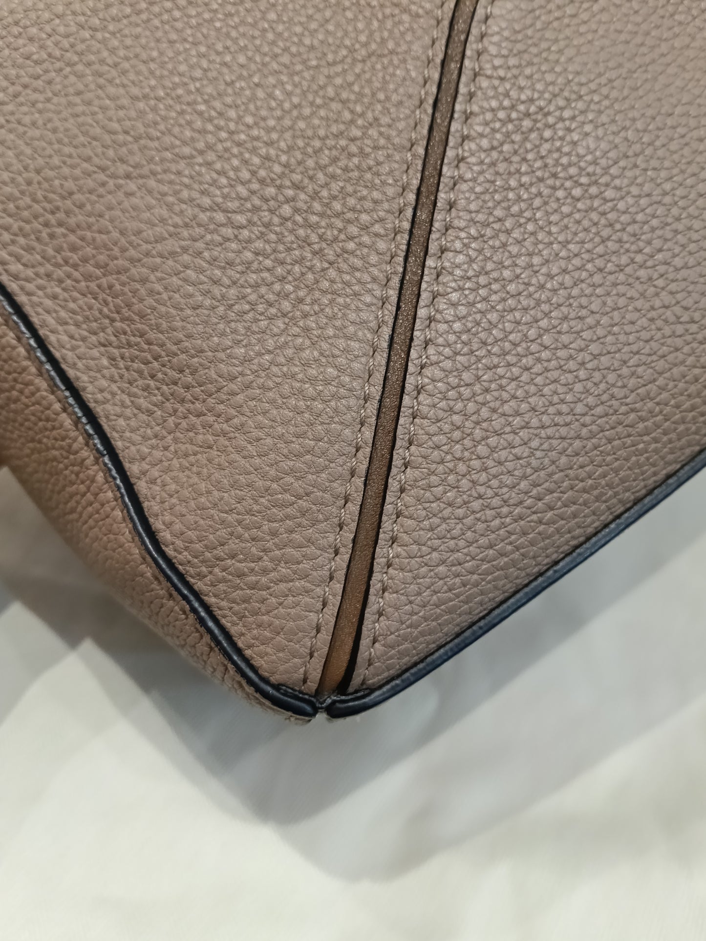 Loewe Puzzle Small Grained Sand Mink GHW 2020