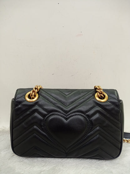 Gucci Marmont Mini Black GHW