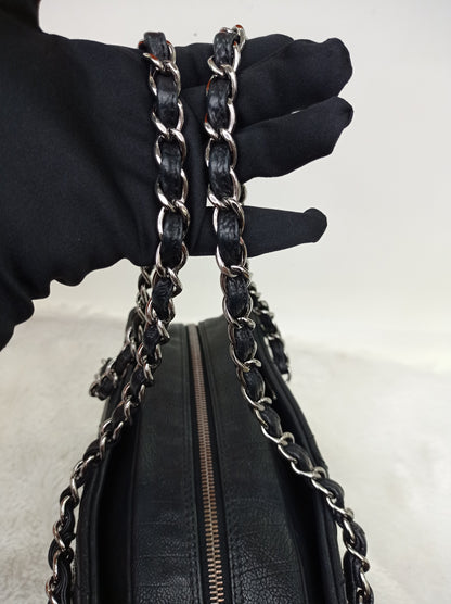 Chanel Tote Diamond Stitch Small Caviar Black SHW #10