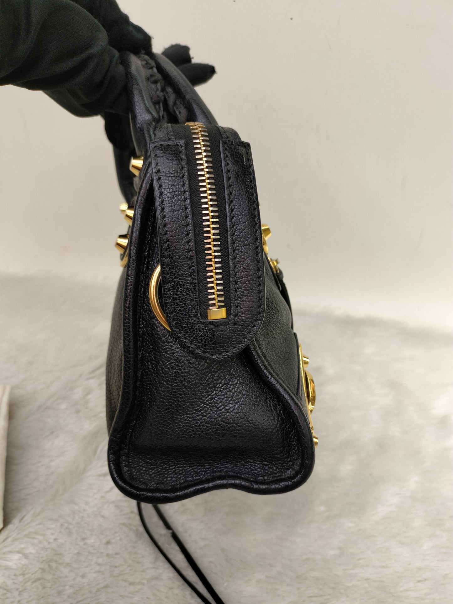 Balenciaga Mini City Edge Black GHW 2017