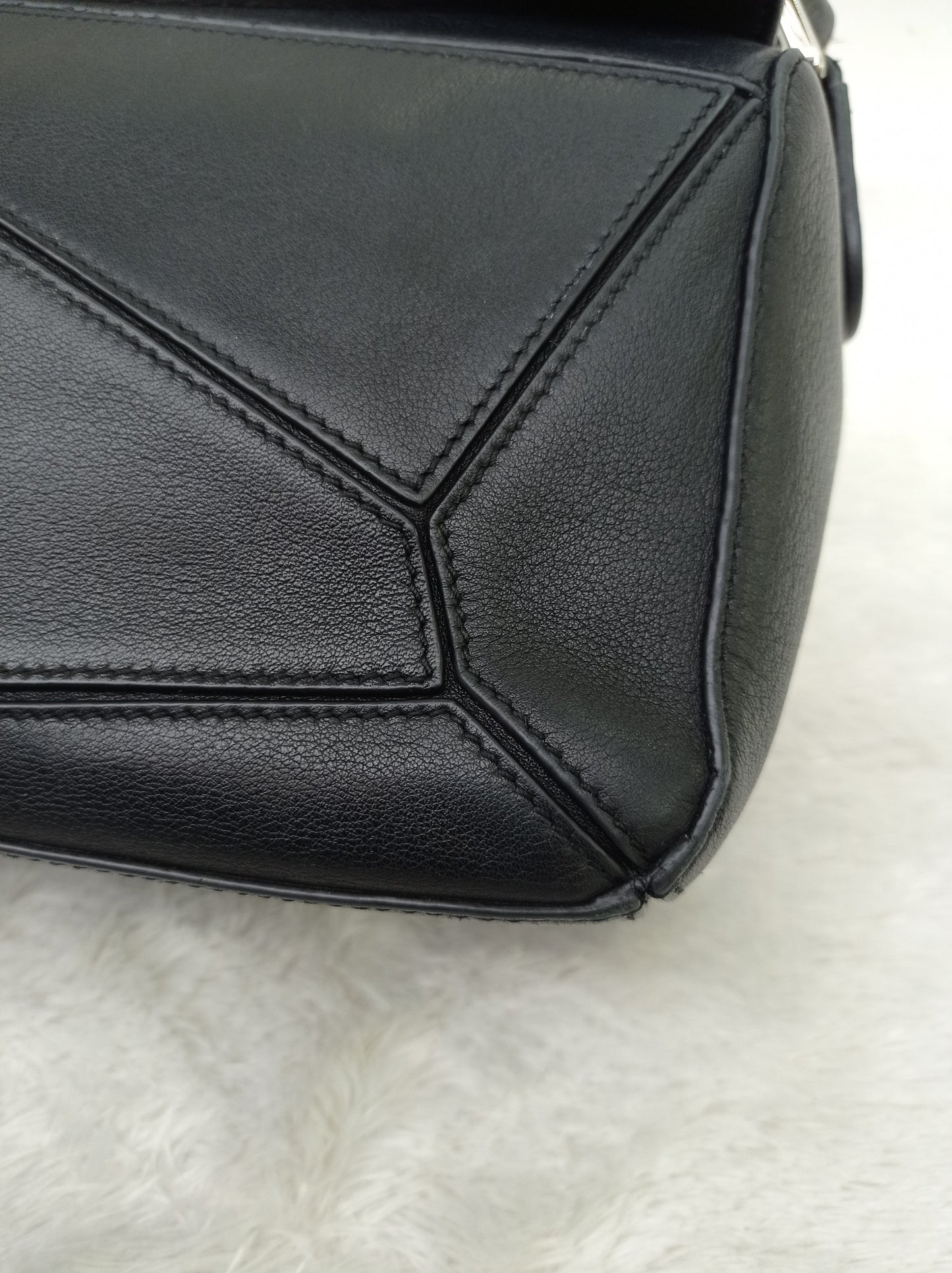 Loewe Puzzle Small Black SHW 2017