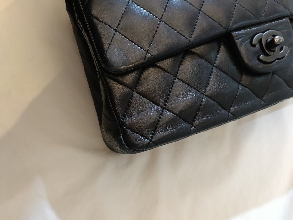 Chanel Medium Lamb All Black #14