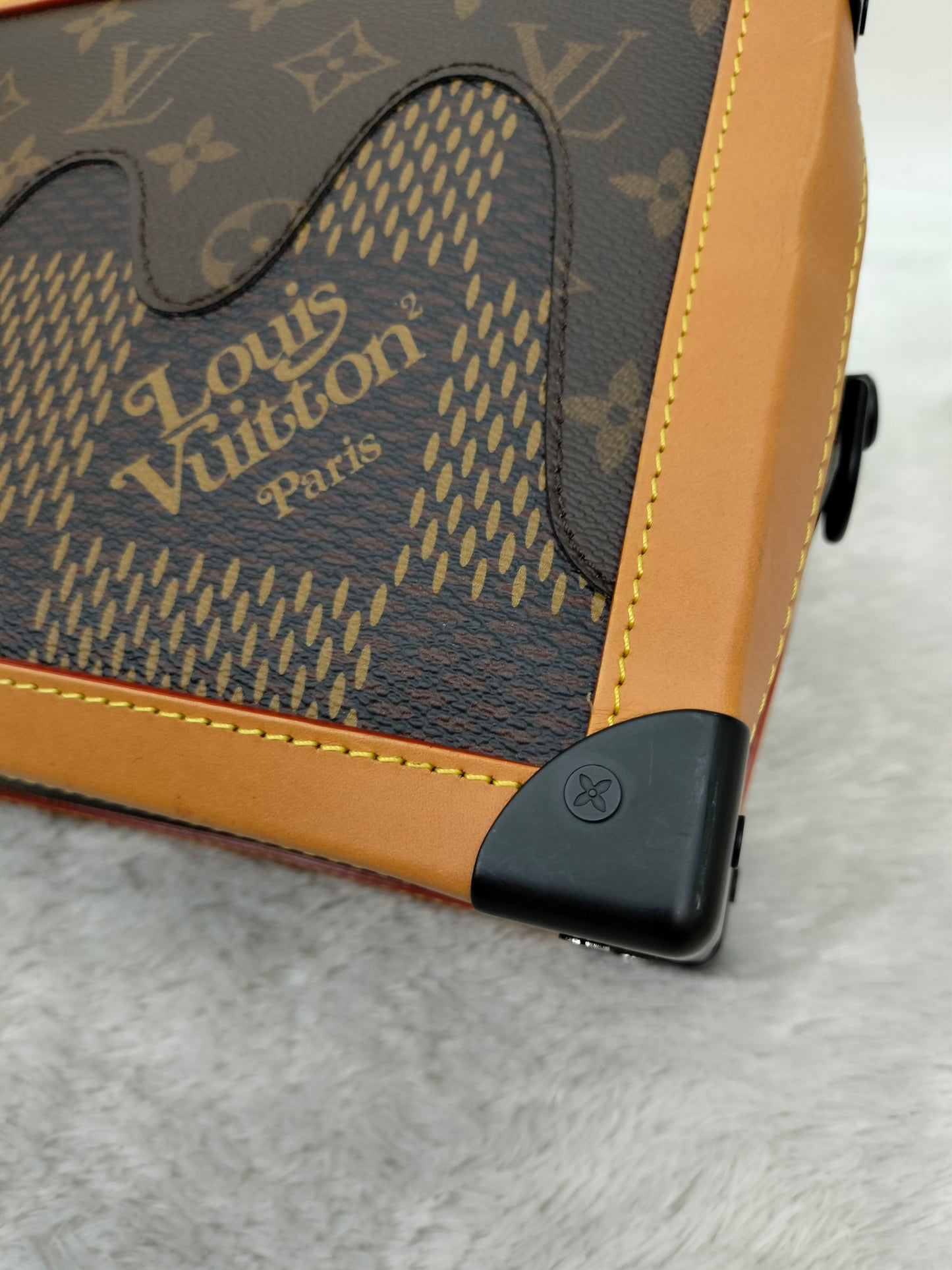 LV X Nigo Giant Soft Trunk Monogram Damier 2020