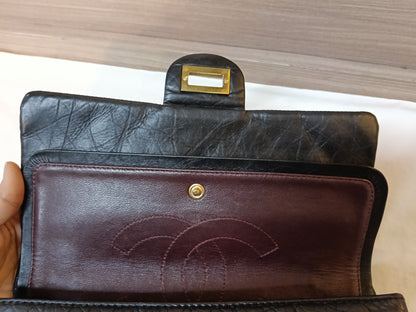 Chanel Reissue 225 Calfskin Black GHW DF #14