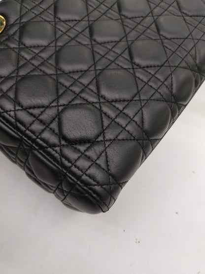 Lady Dior Medium Lamb Black GHW 2014