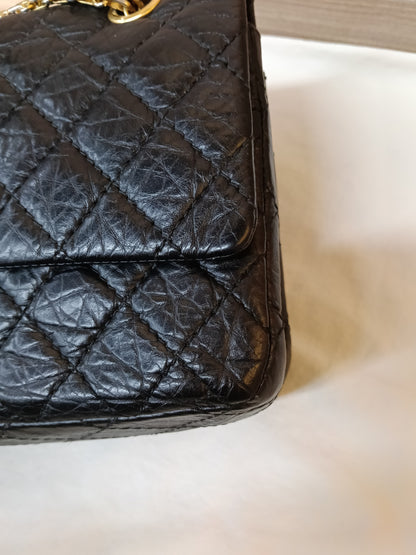 Chanel Reissue 225 Calfskin Black GHW DF #14