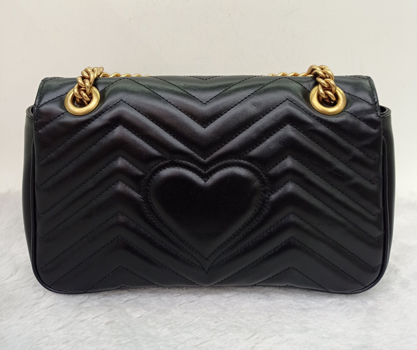 Gucci Marmont Small Black GHW