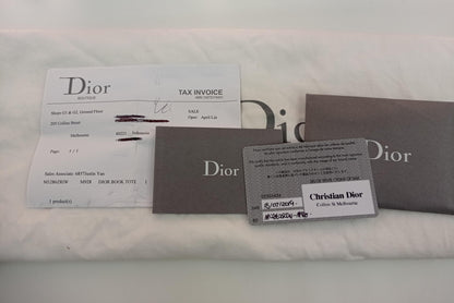 Dior Book Tote Large Oblique Navy 2019