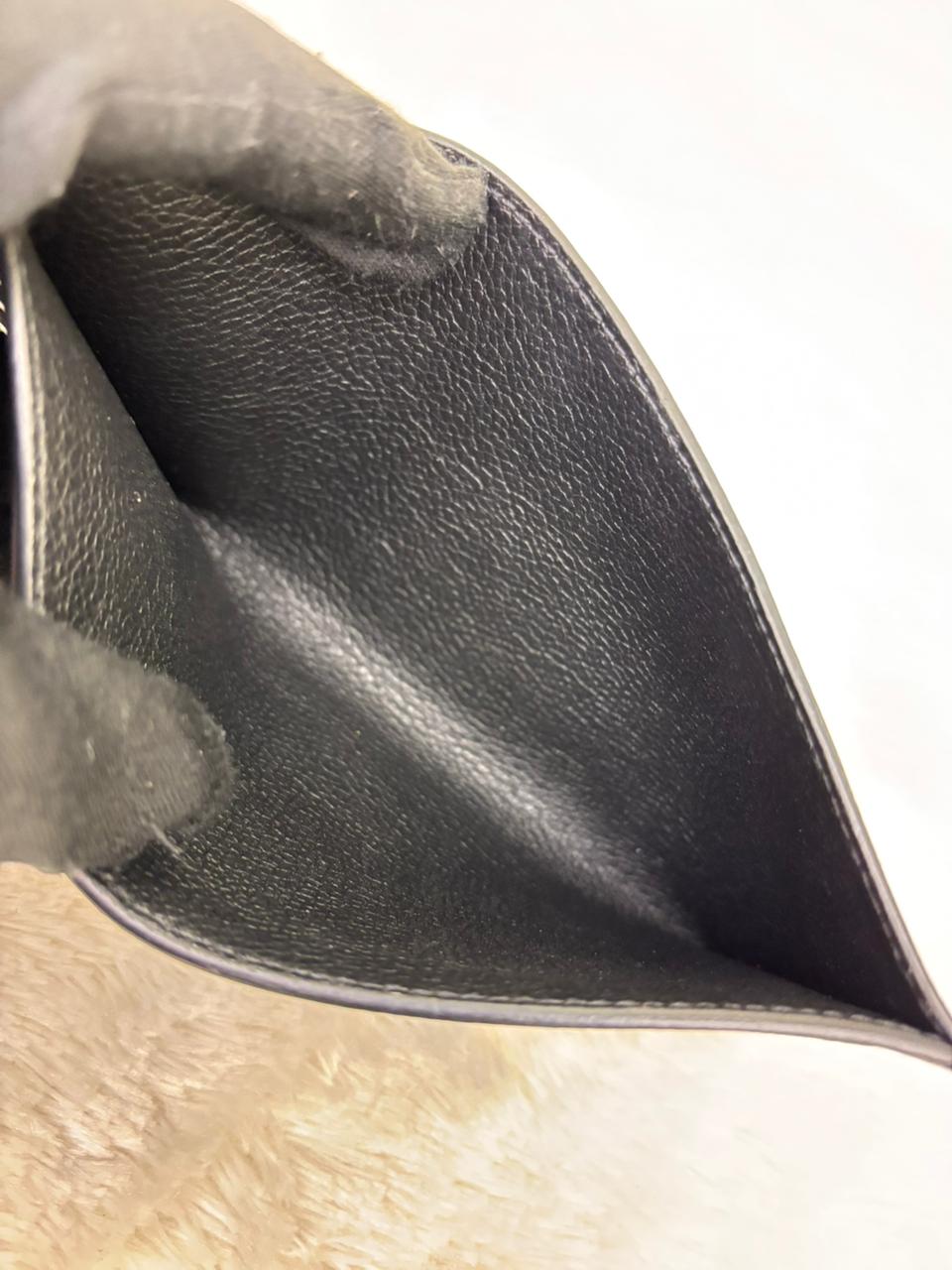 LV Pochette Felicie Monogram Empreinte Noir Beige (CHIP)