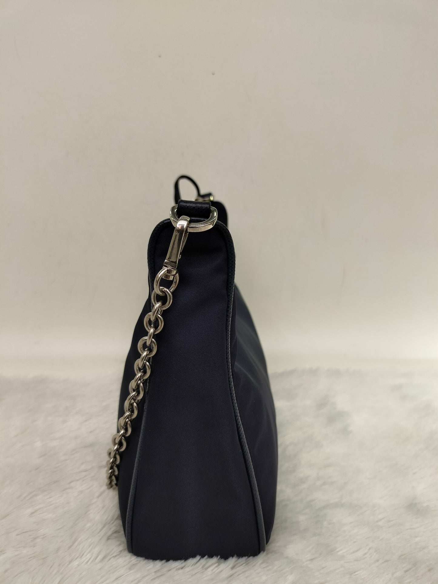 Prada Multi Pochette Re Edition Nylon Navy SHW