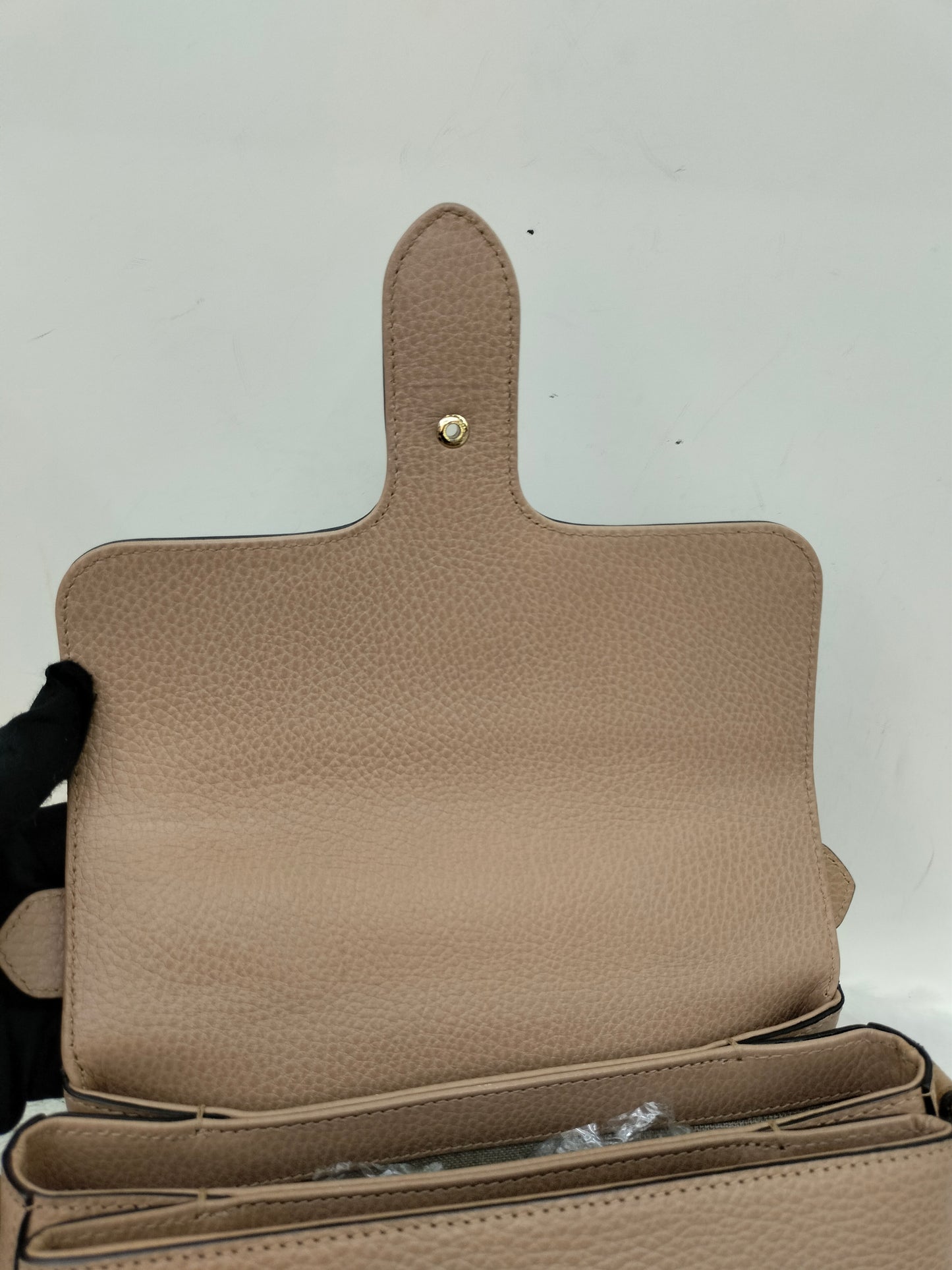 Gucci Interlocking Top Handle Beige GHW