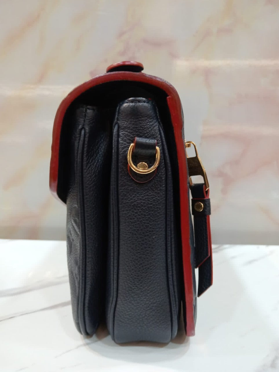 LV Metis MM Monogram Empreinte Marine Rouge 2017