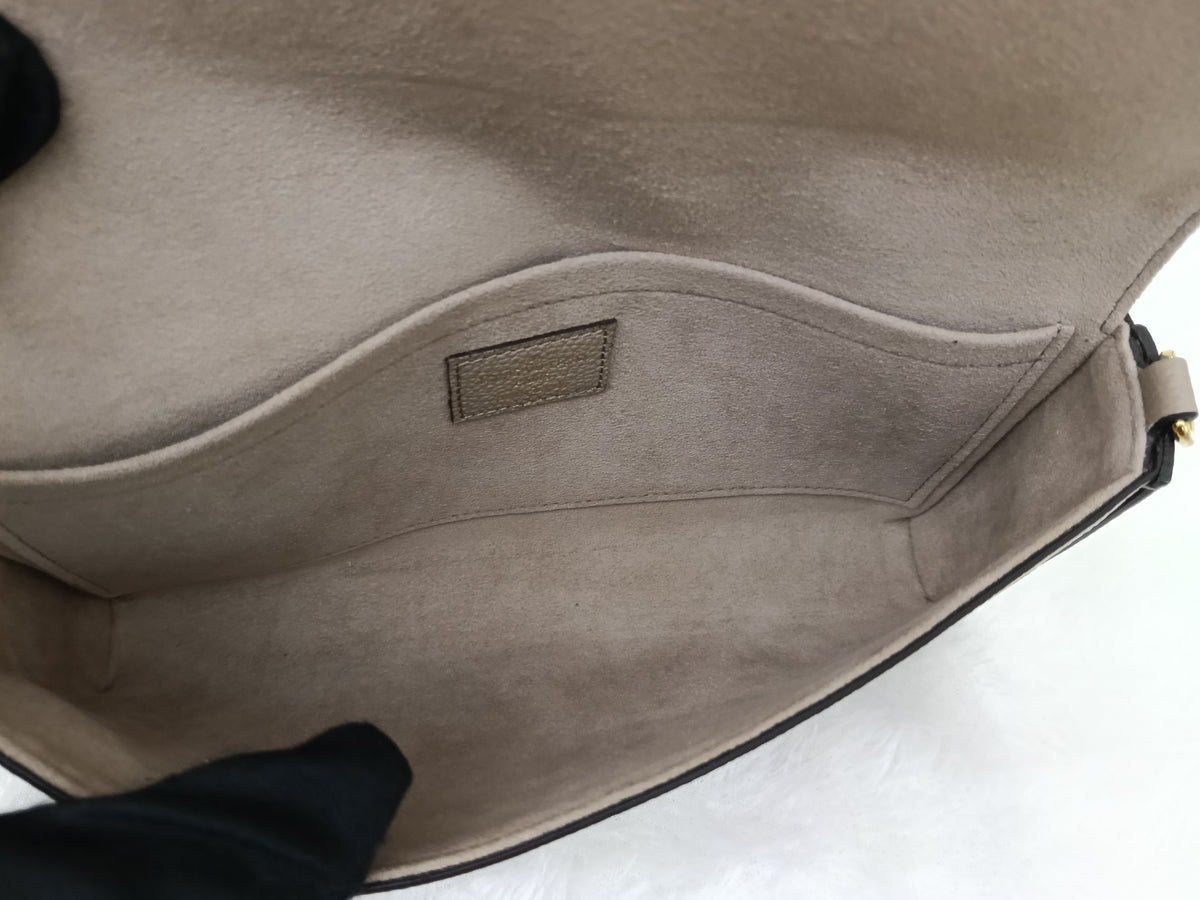 LV Felicie GM NV Monogram Empreinte Tourterelle Creme 2024 (CHIP)