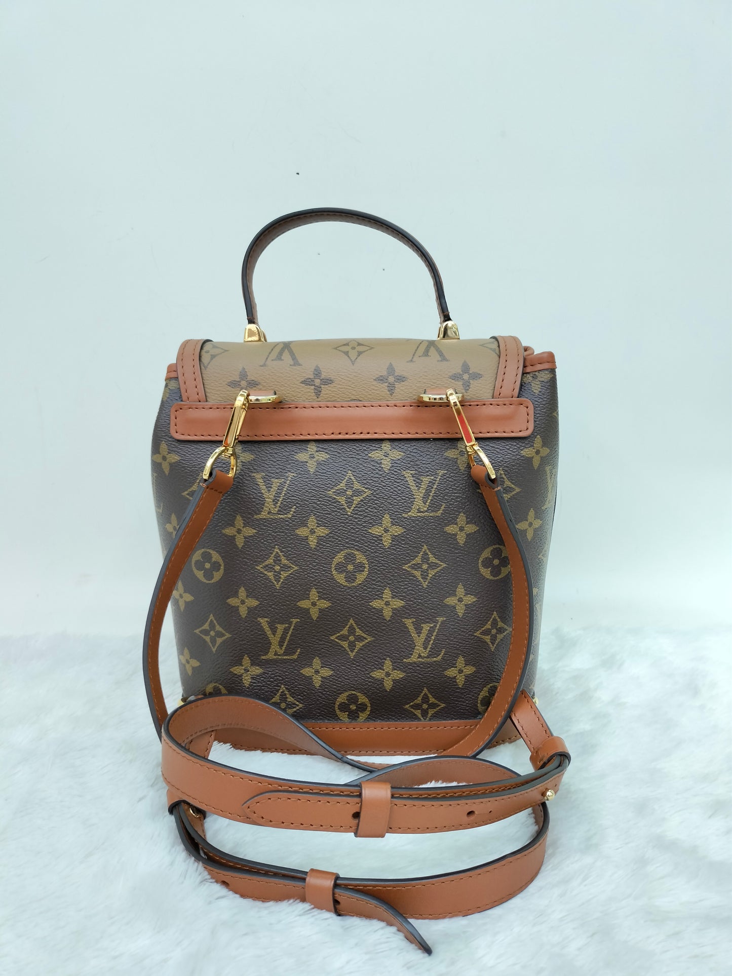 LV Dauphine Backpack Monogram Reverse 2020