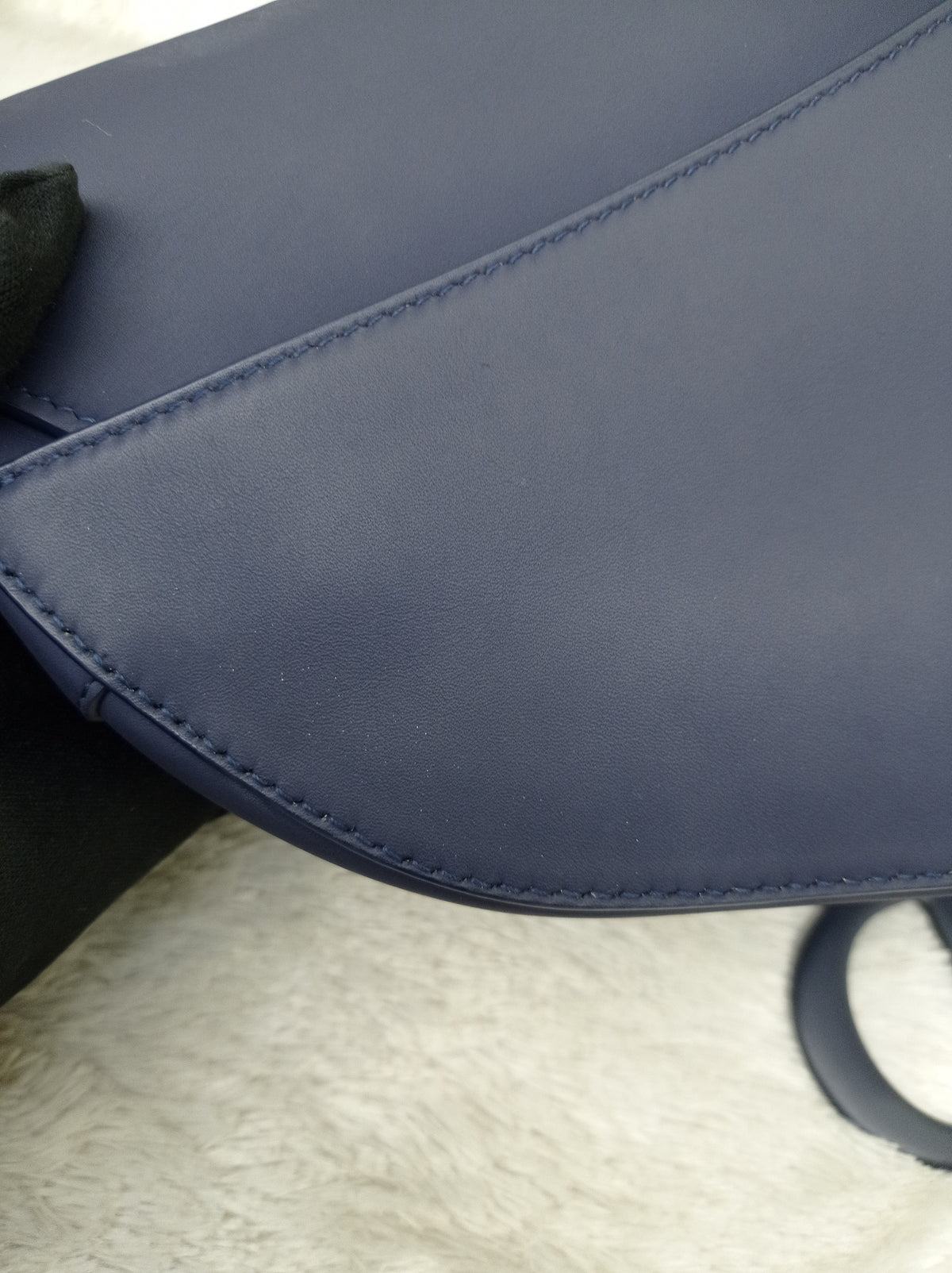 Dior Saddle Medium Ultra Matte Blue 2020