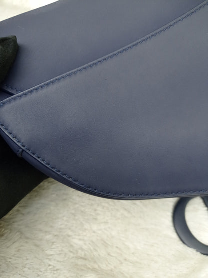 Dior Saddle Medium Ultra Matte Blue 2020