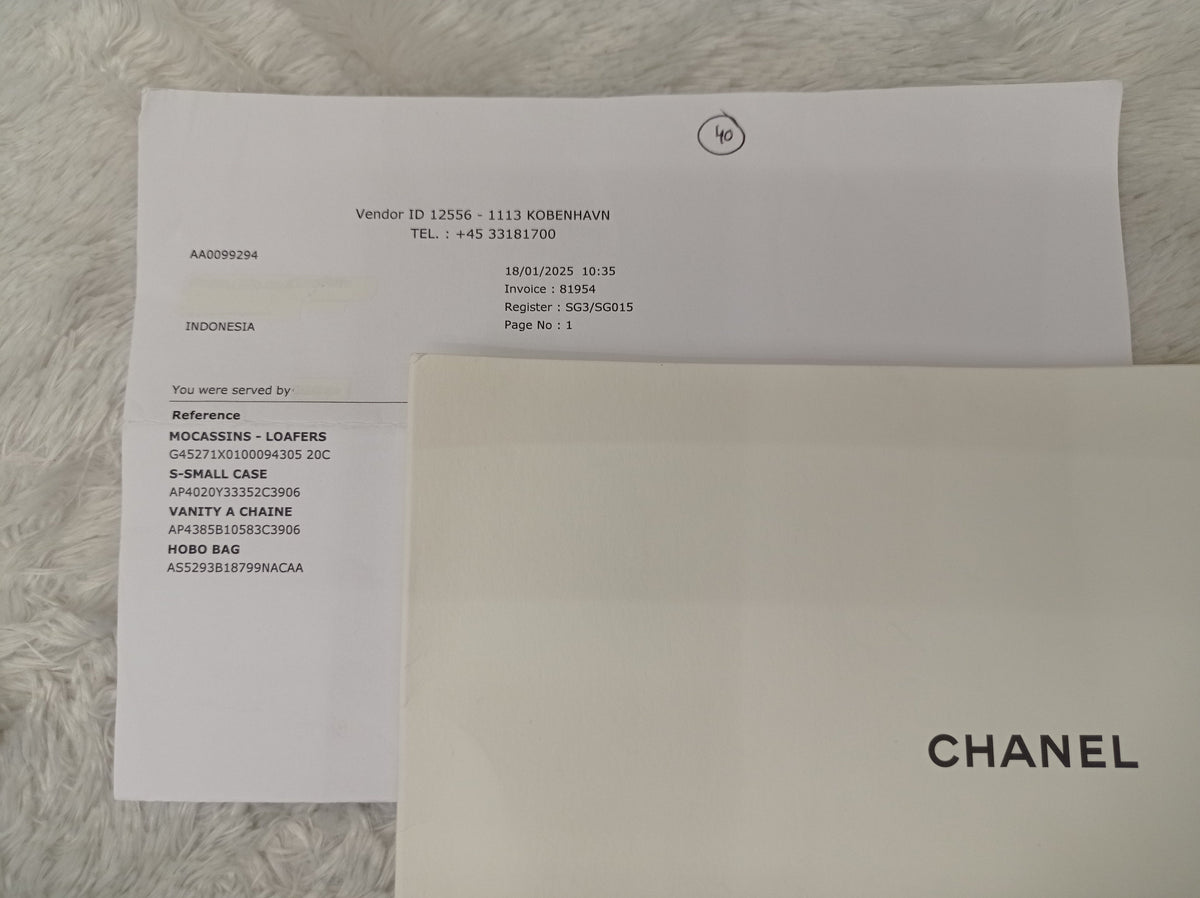 Chanel C25 Small Suede Grey GHW 2025 (CHIP)