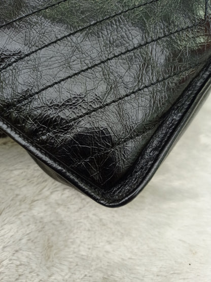 YsL Niki Medium Calfskin Black RHW 2018
