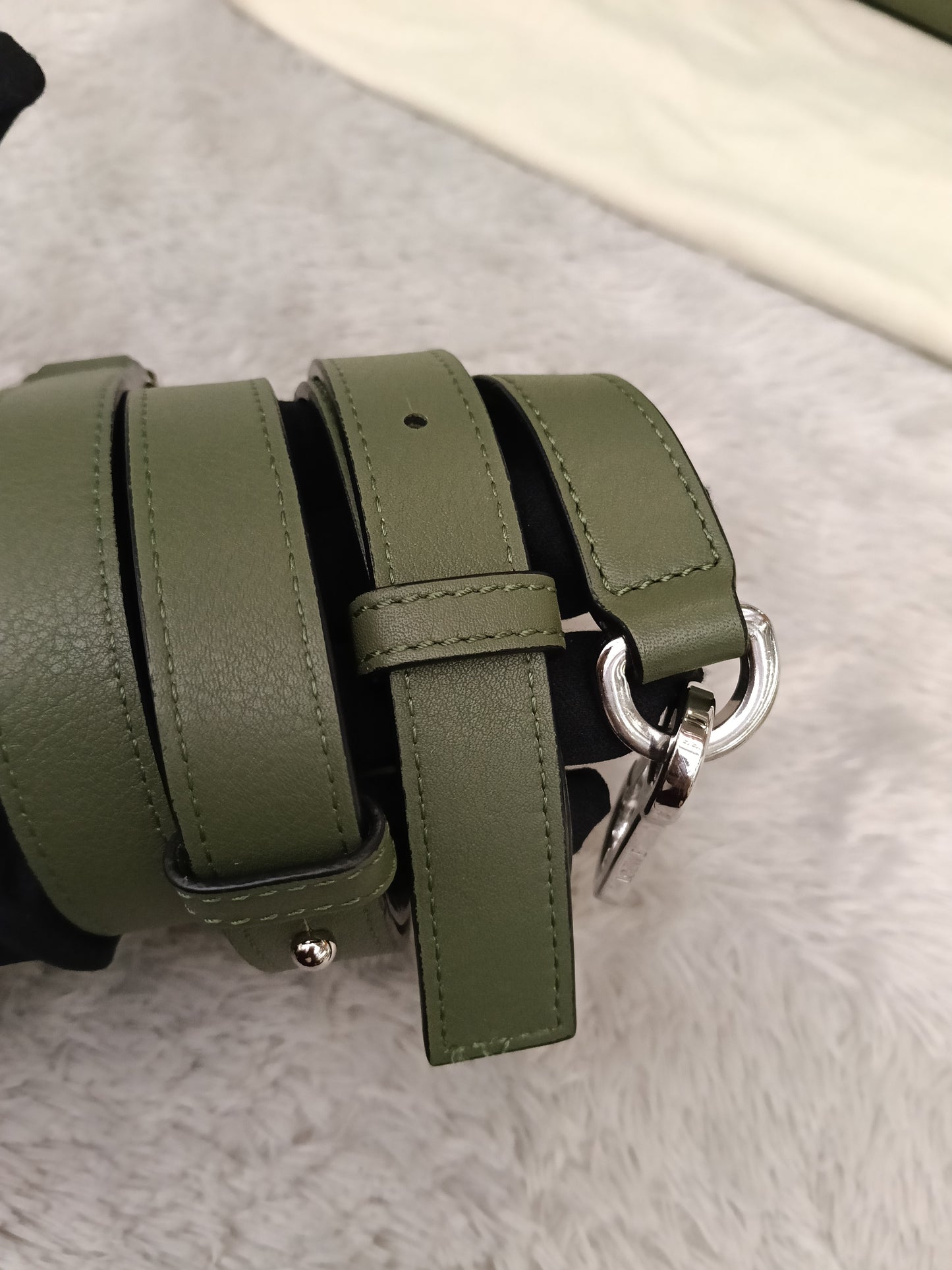 Loewe Puzzle Small Calfskin Avocado SHW 2020
