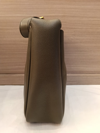 YsL Le 5 A 7 Supple Small Grained Green GHW 2025