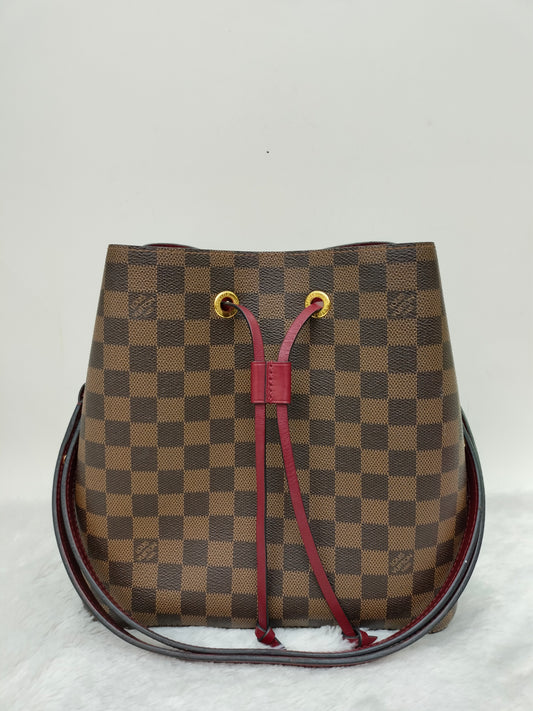 LV Neo Noe MM Damier Cherry Berry 2020