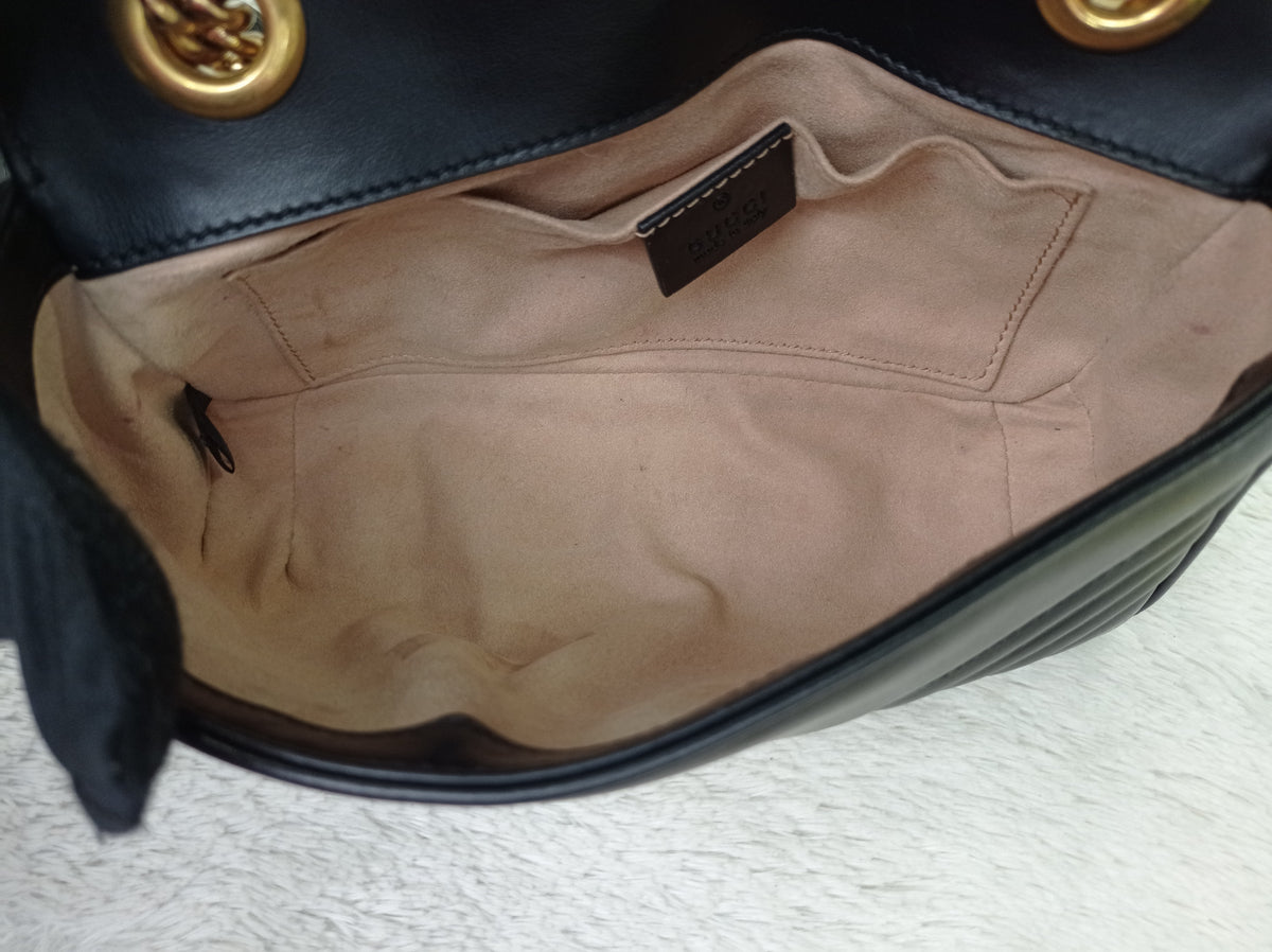 Gucci Marmont Mini Black GHW