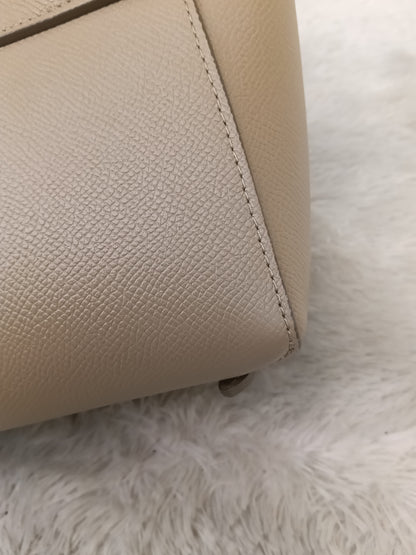 Celine Pico Belt Grained Light Taupe GHW 2020
