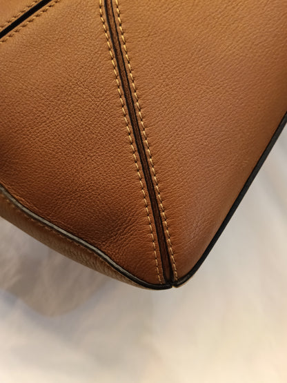 Loewe Puzzle Small Tan SHW 2020