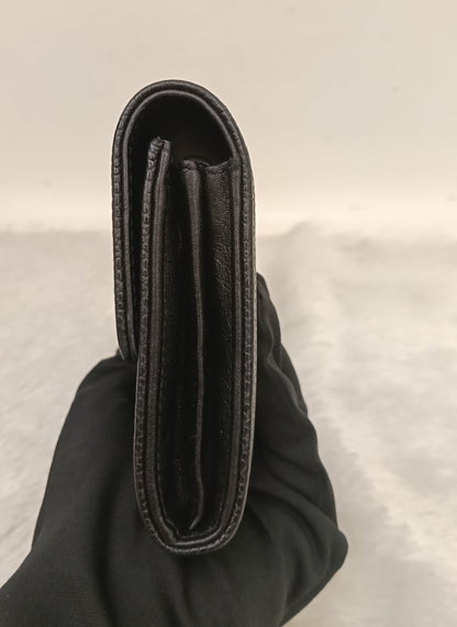 Chanel Timeless Continental Wallet Caviar Black SHW #16
