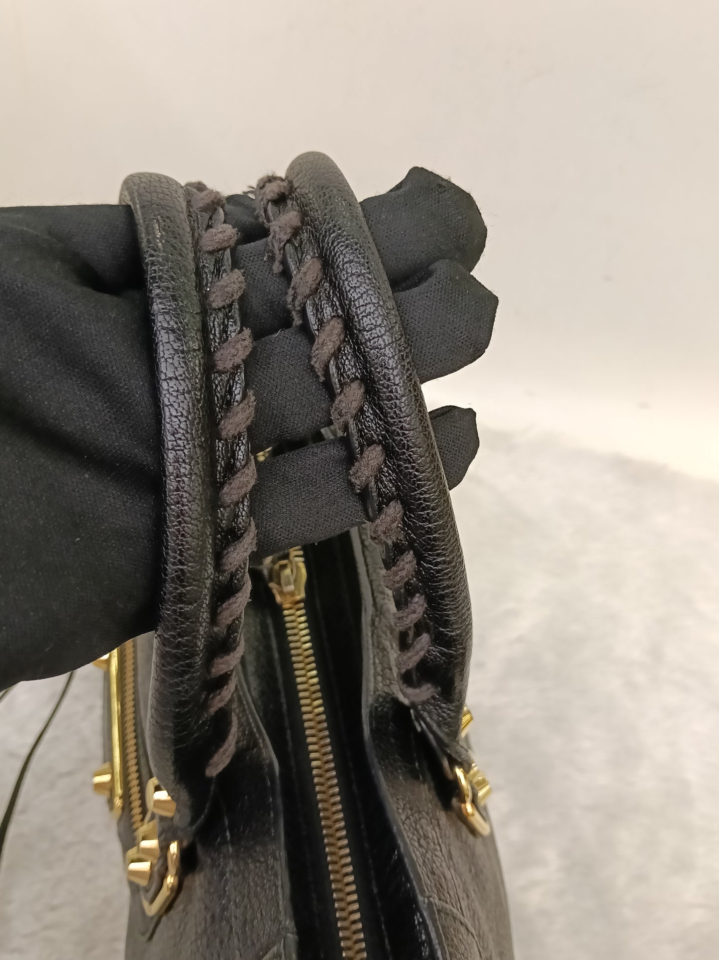 Balenciaga Small City Edge Black GHW 2016