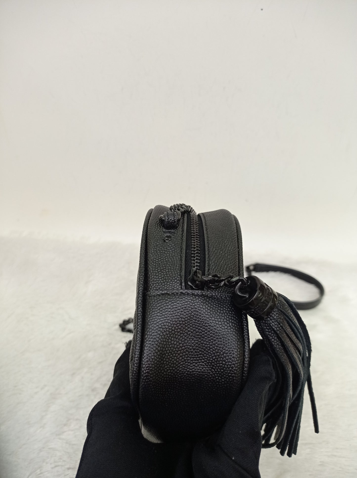 YsL Lou Mini Camera Grained All Black 2019