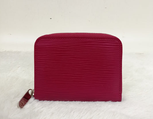 LV Zippy Coin Purse Epi Fuchsia