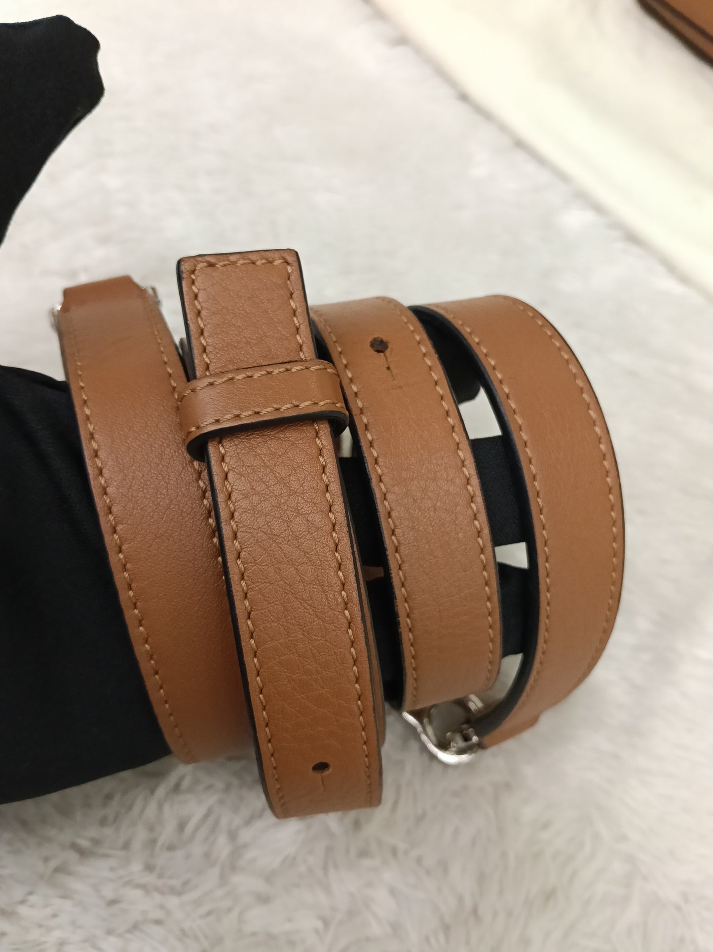 Loewe Puzzle Small Tan SHW 2018