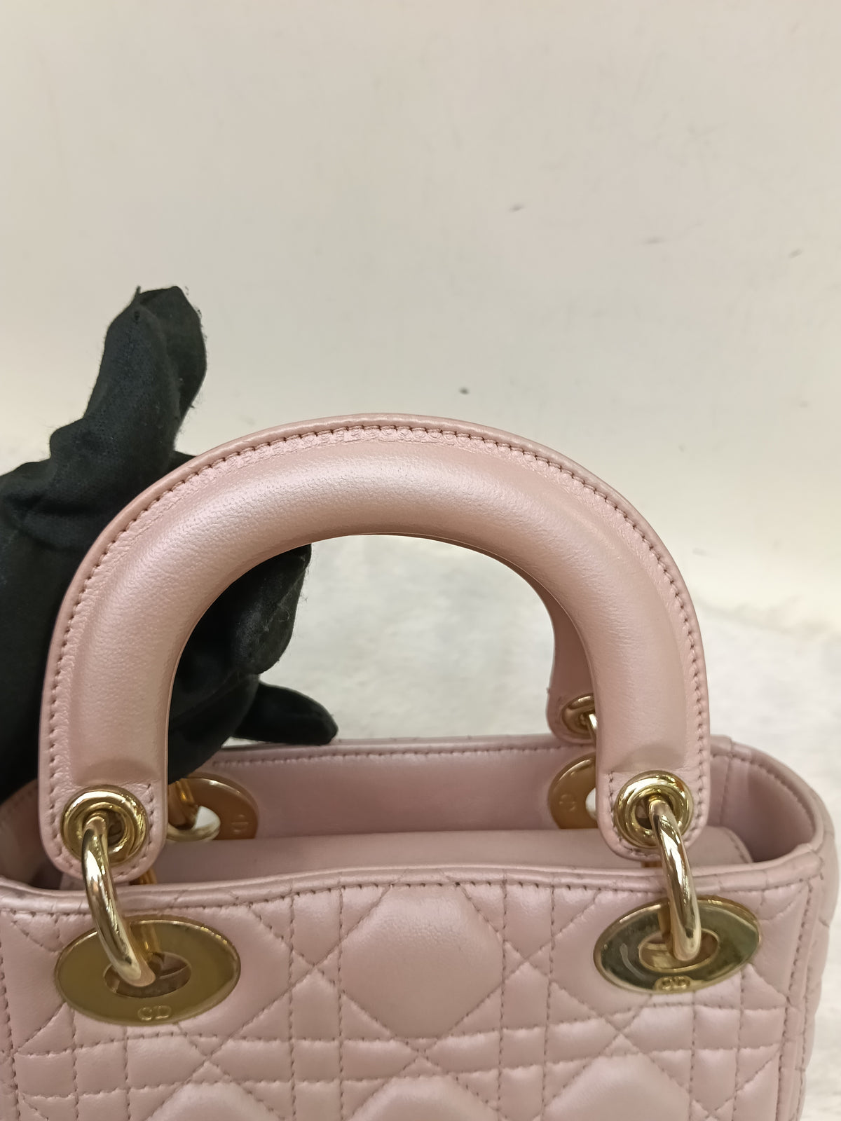 Lady Dior Mini Lamb Lotus GHW 2017