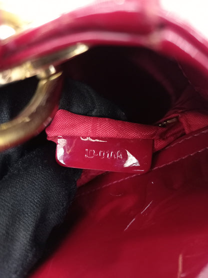 Lady Dior Mini Patent Red GHW 2019