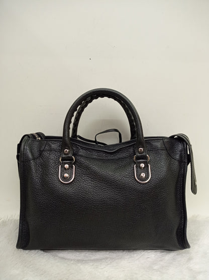 Balenciaga Small City Edge Black SHW 2024