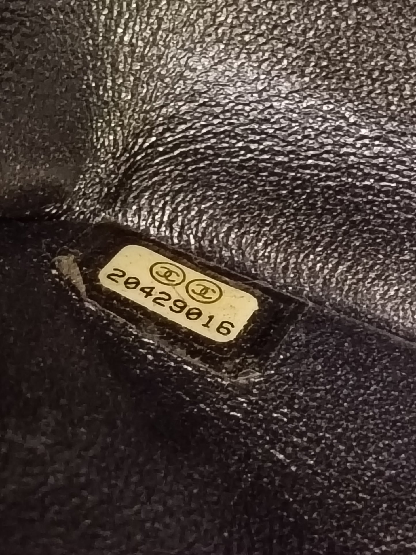 Chanel Medium Caviar Charcoal RHW DF #20